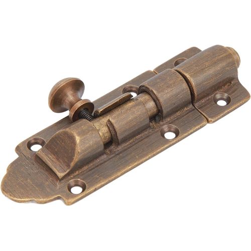 CHECARZHN--NO1-Loquet En Laiton Antique Pour Meubles D'Armoire De Fenêtre, Antirouille, Coffre-Fort Pour La Famille, Loquet De Porte Décoratif Vintage, Couleur Laiton Antique