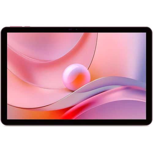 CHECARZHN--NO1-Tablette 11 Pouces Hd Couleur Rose | Octa-Core, 4Gb De Ram Et 128Gb De Stockage Extensible | Batterie 7 Heures Avec Charge Inversée | Wifi Dual Band Et Android 14