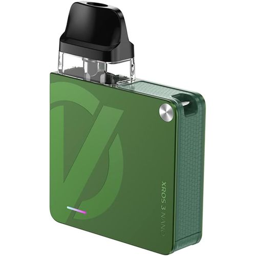 CHECARZHN--NO1-Vapo'Resso Xros 3 Nano Kit 1000Mah Batterie Cartouche Xros Pod De Dosette Vide 2 Ml 0,6Ohm / 0,8Ohm Vaporisateur Rdl Pour Cigarette Électronique Origine (Olive Verte) - No Nicotine No Liquid