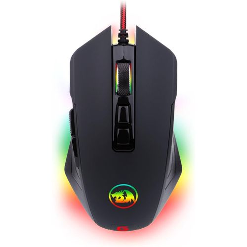CHECARZHN--NO1-M715-Rgb Souris De Jeu Filaire Rétroéclairée Par Led, Ergonomique, Haute Précision, Programmable, Avec 7 Modes De Rétroéclairage Rvb Jusqu'À 10 000 Dpi Réglable Par L'Utilisateur Pour