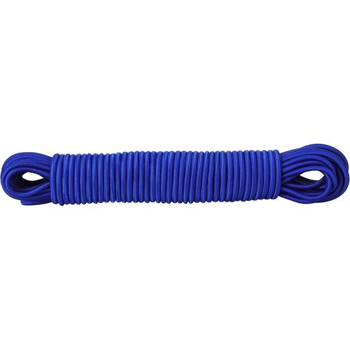 CHECARZHN--NO1-Corde Elastique 5Mm Bleu - Tendeur Élastique 20M Pour Attache Bache - Sangle Fil Cordelette Sandow Pour Bâche Piscine Tendeur Cable Velo Porte Bagage Remorque Camping