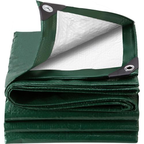 CHECARZHN--NO1-Bâche De Protection Imperméable 2X3 M Tarpaulin Résistante Anti-Uv En Pe 140 G/M² Avec Oeillets En Aluminium Couverture Totale Pour Extrieur Jardin Piscine Bois Voiture Caravane Bateaux