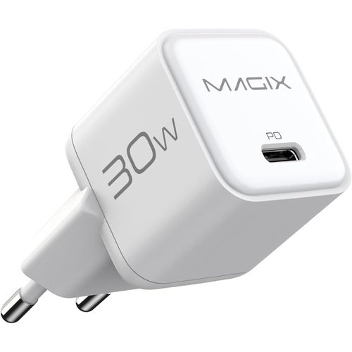 Checarzhn--No1-Chargeur 30w Nano, Usb-C Gan Pd Power Delivery Pour Iphone 14/14 Pro/14 Pro /13 Pro , Galaxy, Ipad (Eur Plug) (Blanc)