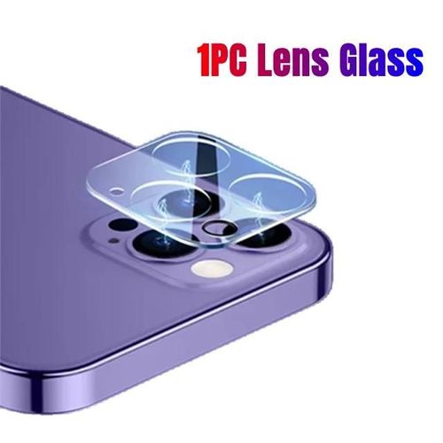 (1pc Lens Glass For Iphone 16) Verre Trempé Arrière 2 En 1 Pour Iphone, Protecteur D'écran Arrière Avec Verre D'objectif