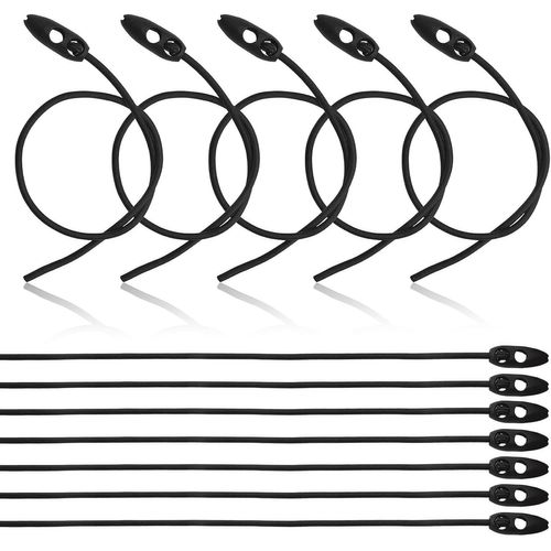 CHECARZHN--NO1-Tendeur Elastique, 12 Pièces Sandow Pour Bache, 50 Et 100 Cm, Avec Boucle En Nylon, Sangles Élastiques En Latex, Tendeur Bache Pour Caravanes, Jardins Et Bagages
