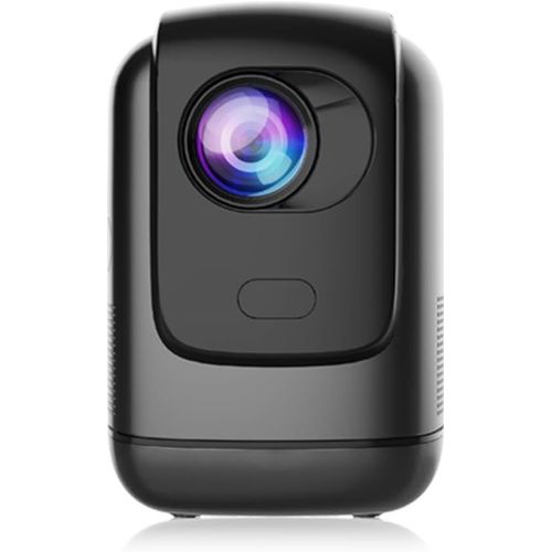 CHECARZHN--NO1-1080P Projecteur Portable Pour Home Cinéma, Vidéoprojecteur Portable Pris En Charge Décodage 4K, Wifi Et Bluetooth, Projecteur Home Cinéma Pour Réunion, Étude, Exercice