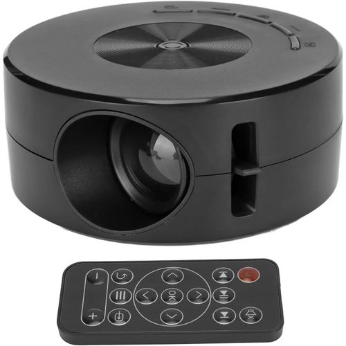 CHECARZHN--NO1-Mini Projecteur Led, Projecteur Cinéma Théâtre À Domicile, Petites Projecteurs Vidéo Led En Plein Air Adopte La Technologie D'Imagerie De Réflexion Diffuse Pour Un Théâtre À Domicile