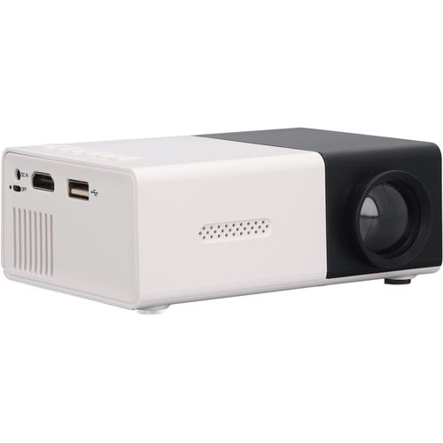 CHECARZHN--NO1-Mini Projecteur Portable, Vidéoprojecteur Pico Led Full Hd 1080P Avec Plusieurs Ports, Résolution 800 X 480, Pour Enfants, Camping En Plein Air, Voyage (Pr Ue 100¿240 V)