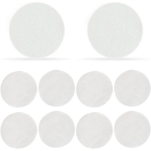 KGABERY-10 Pièces Douchette Coton Pp Filtre Remplaçable,Pommeau Douche Filtre Pour La Filtration Des Particules¿2Mm D'Épaisseur,7Cm De Diamètre¿