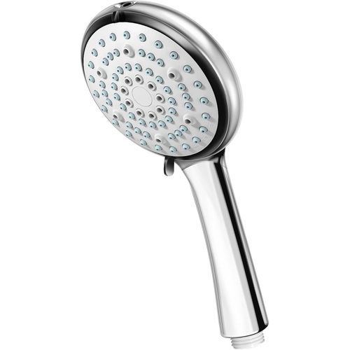 KGABERY-Pomme De Douche,Douchette À Main À Économie D'Eau,6 Modes De Pulvérisation,Facile À Installer Et À Nettoyer,Pommeau Douche En Acier Inoxydable