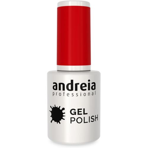 Vernis Gel Semi-Permanent Pour Lampe Uv/Led - Vernis À Ongles Couleur Intense Tenue 4 Semaines Pour French Manucure - Couleur 214 Rouge - Nuances De Clair - 10.5 Ml 