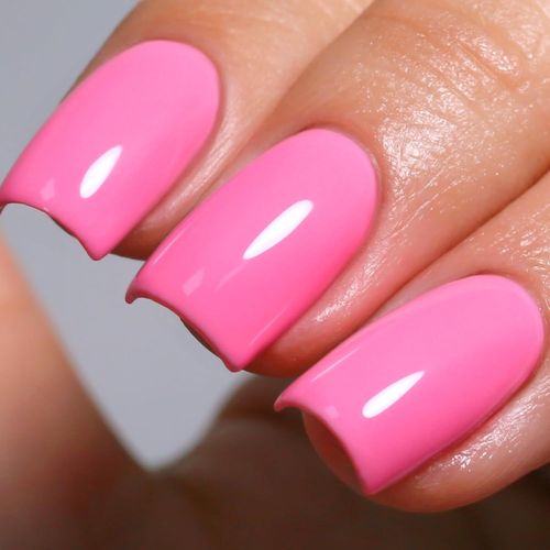 Vernis Semi Permanent Rose, 15ml Rose Vif Nail Polish Art Démarrage Manucure Vernis À Ongles Gels Printemps Eté Gel Uv Diy Art 