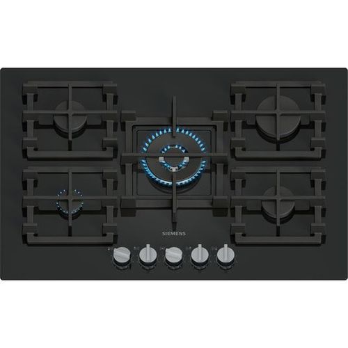 Siemens - Table de cuisson gaz 75cm 5 feux 11500w noir EP7A6QI40