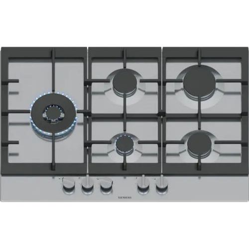 Siemens - Table de cuisson gaz 75cm 5 feux 12500w inox EC7A5SI90