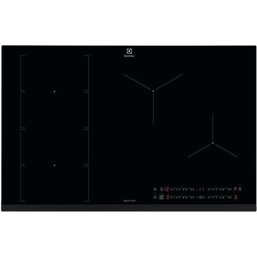 Electrolux - Plaque de cuisson induction 78cm 4 feux noir EIV85453
