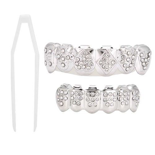 Ensemble De Dents Hip Hop, Accessoire De Decoration Pour Les Dents, Cadeau De Fete D'halloween 