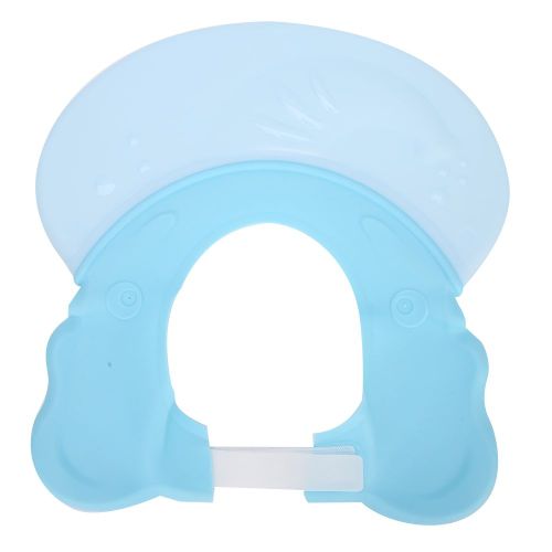 Bonnet De Bain Impermeable Pour Bebe, Double Protection Auditive, Pour Adultes Et Enfants, Bonnet De Douche Pour Nourrissons, Bleu 
