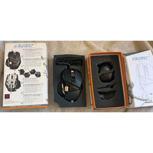 Souris aujstable multi pieces - PC & Mac R.A.T. 7 from Mad Catz