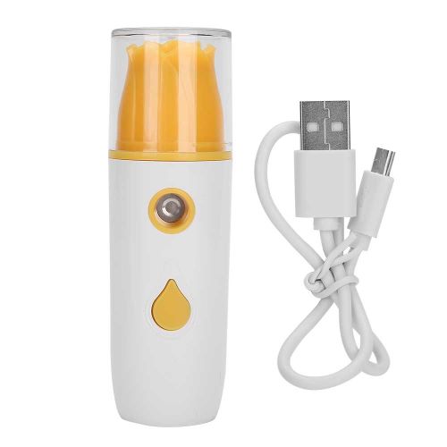 Vaporisateur Nano-Brume Pour Le Visage, 20 Ml, Portable, Hydratant En Profondeur, Jaune