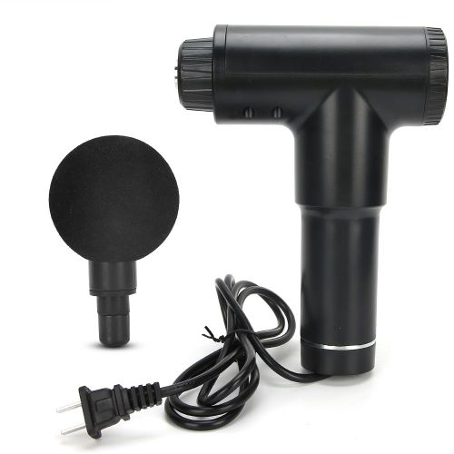 Masseur Musculaire, Masseur Des Tissus Profonds, Masseur Vibrant Pour Le Soulagement De La Douleur Du Corps Et Du Fascia, Noir, 220 V
