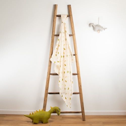 Lange En Gaze De Coton H 120 X L 120 Cm Pour Bébé