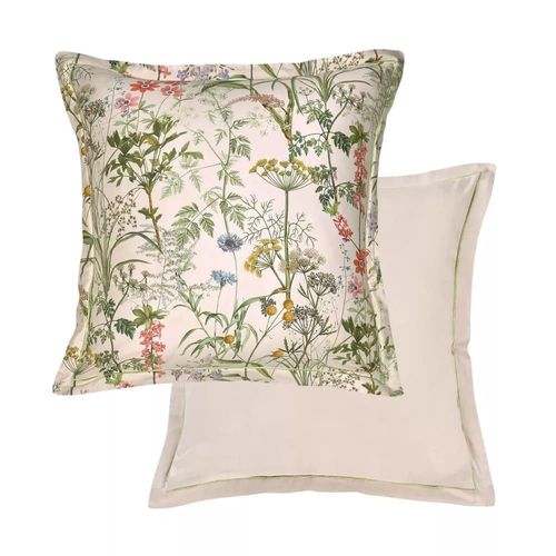 Taie D'oreiller Satin De Coton Rose 50x70 Cm