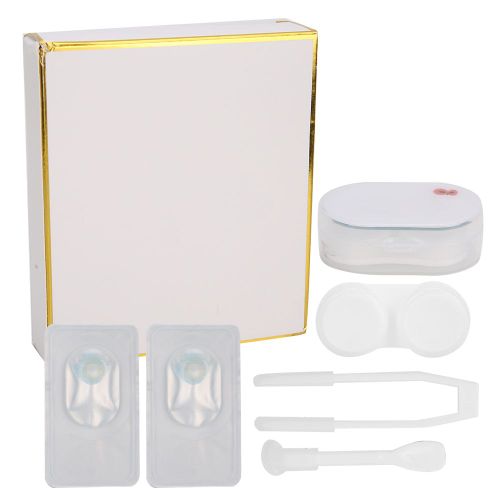 Kit De Rangement Pour Lentilles De Contact W14 0 Degre, Boite De Rangement Pour Lentilles De Maquillage Cosmetique Pour Les Yeux, 14,20 Mm 
