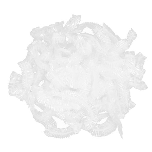 Lot De 200 Bonnets De Douche Jetables, Impermeables, Epais, En Plastique, Pour La Maison Et L'hotel 
