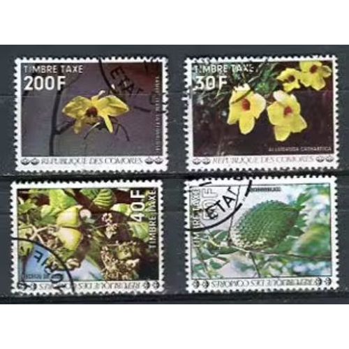 Lot De Timbre-Taxe - République Des Comores - 1977