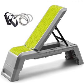 Checarzhn--No1-Plateau D'aérobic Multifonctionnel Avec Plateforme D'entraînement Réglable, Banc D'haltères, Équipement De Fitness Professionnel Pour Salle De Sport À Domicile