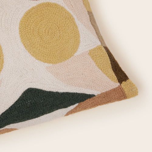 Housse De Coussin En Laine Naturel 28x47 Cm