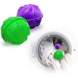 KGABERY-Boule De Lavage Magique Et Écologique Pour Nettoyer Et Adoucir Les Vêtements Respecte L'Environnement Tout L'Alternative Détergent Normal Machine Facile Utiliser