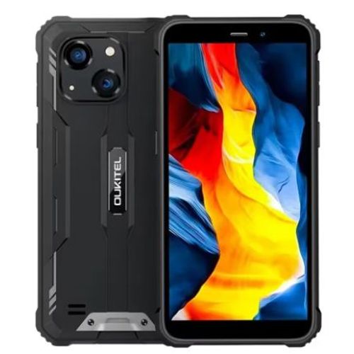 OUKITEL WP32 4G Téléphone Portable Incassable,12Go+128Go Noir
