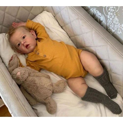 Poupée Reborn Fille Nouveau-né Réaliste Bébé Enfant Bas Âge 55cm