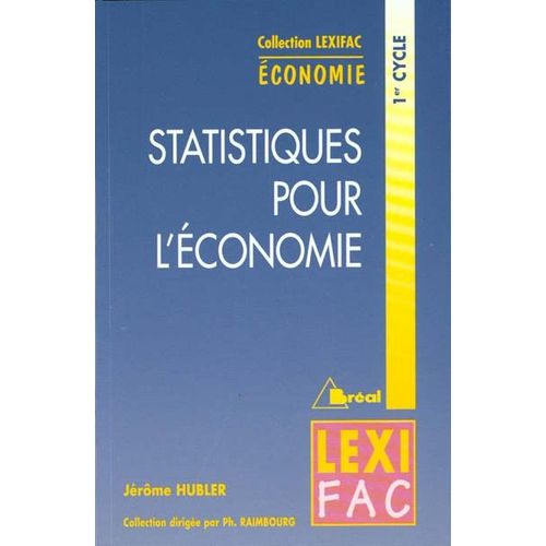 Statistiques Pour L'économie