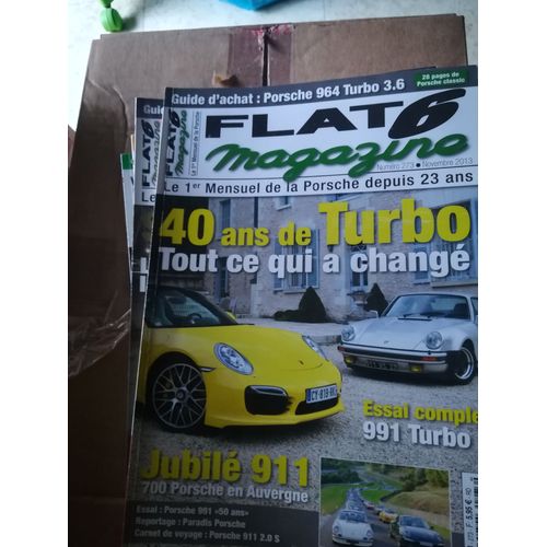 Flat 6 273 De 2013 991 Turbo S,964 Turbo 3.6,991,911 2.0s,911 2.2s