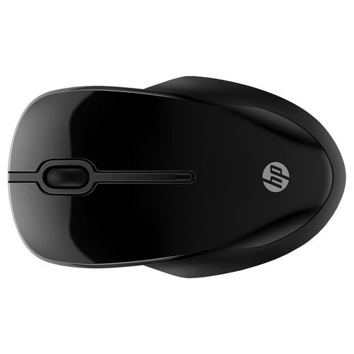 HP 250 - Souris - optique - 3 boutons - sans fil - 2.4 GHz, Bluetooth 5.0 - noir