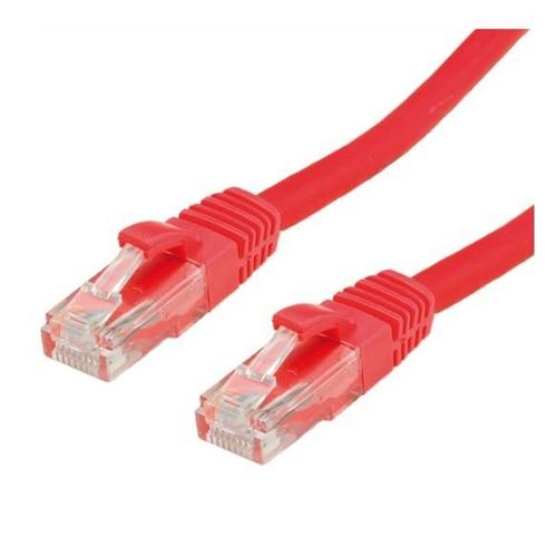 VALUE - Cordon de raccordement - RJ-45 (M) pour RJ-45 (M) - 7 m - UTP - CAT 6a - moulé, sans crochet - rouge, RAL 3000