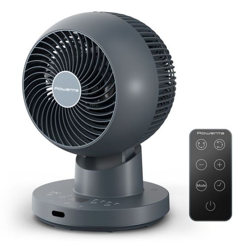 ROWENTA QV2540F0 Turbo Swift Compact, Ventilateur de table, Rafraîchissement int