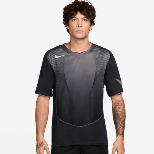Nike Dri-Fit T90 Shortsleeve Jersey Homme Maillots Gris Taille L Vêtements