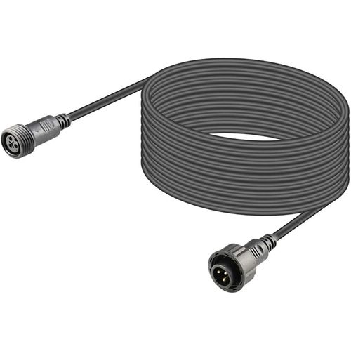 Cables DMX Fil de Câble étanche, Cable DMX Exterieur 5m Waterproof Extension Cable Outdoor avec Connecteurs XLR Mâles et Femelles pour Connecteur Etanche DMX Projecteur LED ip65