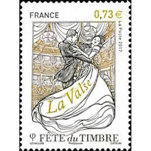 Fête Du Timbre : Danse : La Valse Année 2017 N° 5130 Yvert Et Tellier Luxe