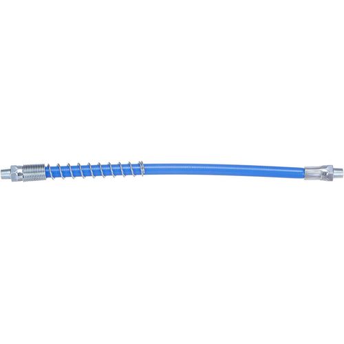 Tuyau de pistolet à graisse de 30 cm 10 000 PSI à ressort flexible haute pression à dégagement rapide de rechange avec coupleur filetage NPT de 0,3 cm pour pistolet à graisse,bleu