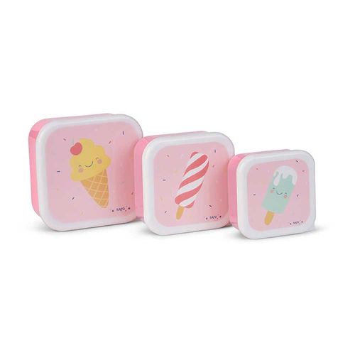 Set De 3 Boîtes À Déjeuner Icecream – Saro Baby