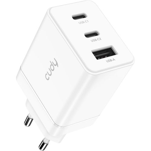 Chargeur Usb C 67w 3 Ports,2 Type-C,1 Usb A Mâle Charge Rapide Qc/Pd 3.0 Adaptateur Mural Pour Iphone,Ipad,Samsung,Sony,Ch67