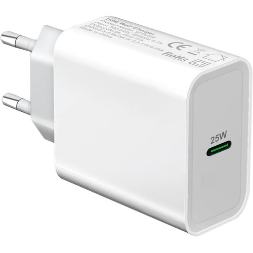 25w Chargeur Prise Usb C Pour Samsung Galaxy S23 S24 Plus Ultra/S22 Fe S25 S21 S20,A54 5g/A53 A55 A56 5g/A26 A36 A35 A05s A16 A25 A14 A23 A33 A15 A52 A52s A13 Rapide Adaptateur Type C Secteur Mural