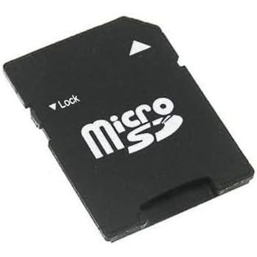 Adaptateur microSD/microSDHC vers SD/SDHC ¿ Compatible avec tablettes,appareils photo et téléphones portables Adaptateur MicroSD pour cartes microSD vers SD