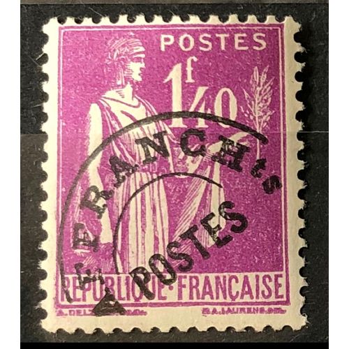 Préoblitéré Paix 1f40 Lilas (Impeccable N° 77) Neuf** Luxe (= Sans Trace De Charnière) - France Année 1922 - Brn83 - N33353
