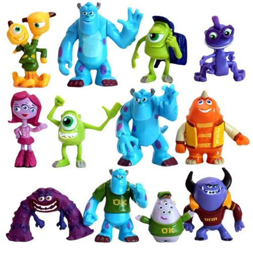 Figurines de monstres du film d'animation, jouets de collection, modele de jouet, cadeau pour enfants