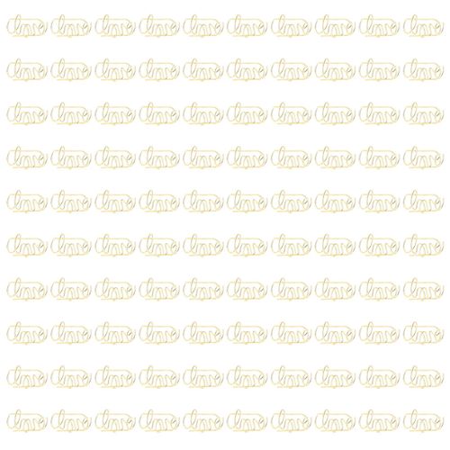 Lot De 100 Trombones Portables En Metal Dore Galvanise, Mignons, Pour Le Bureau, La Maison, Le Tri De Fichiers, Avec Boite De Rangement.